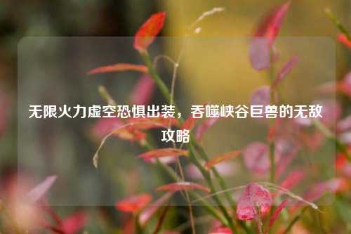 无限火力虚空恐惧出装,吞噬峡谷巨兽的无敌攻略