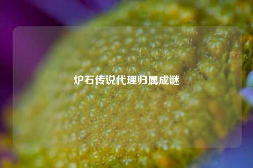 炉石传说代理归属成谜