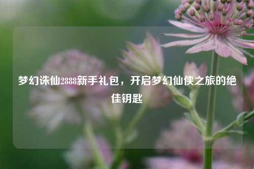 梦幻诛仙2888新手礼包,开启梦幻仙侠之旅的绝佳钥匙