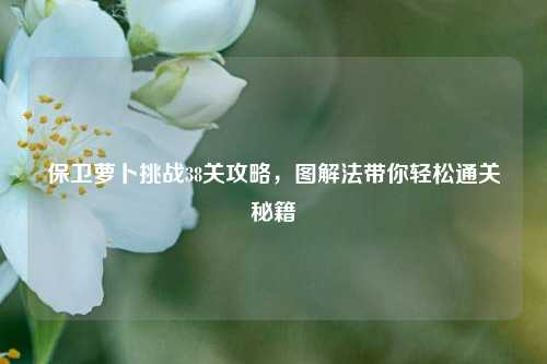 保卫萝卜挑战38关攻略,图解法带你轻松通关秘籍